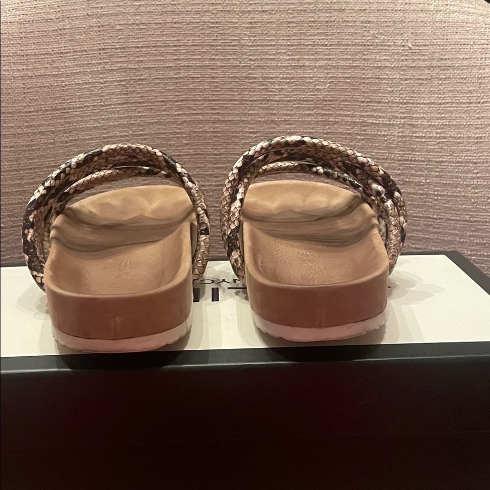 J Slides Snakeskin Multi-Color Sandals - Picture 4 of 5